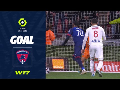 Goal Muhammed Cham SARACEVIC (87' pen - CF63) OLYMPIQUE LYONNAIS - CLERMONT FOOT 63 (0-1) 22/23