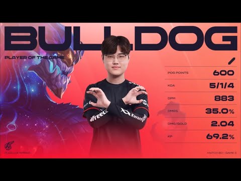 KDF BULLDOG POG - KDF VS GENG - LCK 2023 SPRING SPLIT