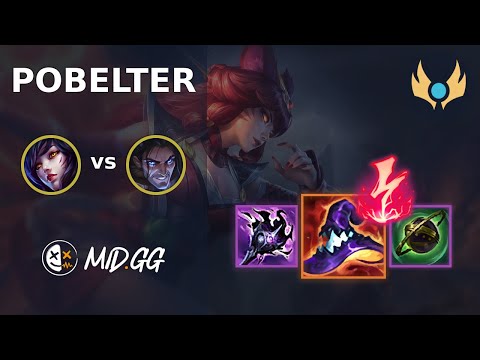 MID.GG: [ Pobelter ] Ahri MID vs Sylas | NA CHALLENGER | LOL Season 2025