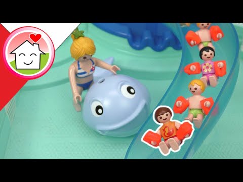 Playmobil po polsku Wycieczka do parku wodnego  - Rodzina Hauser