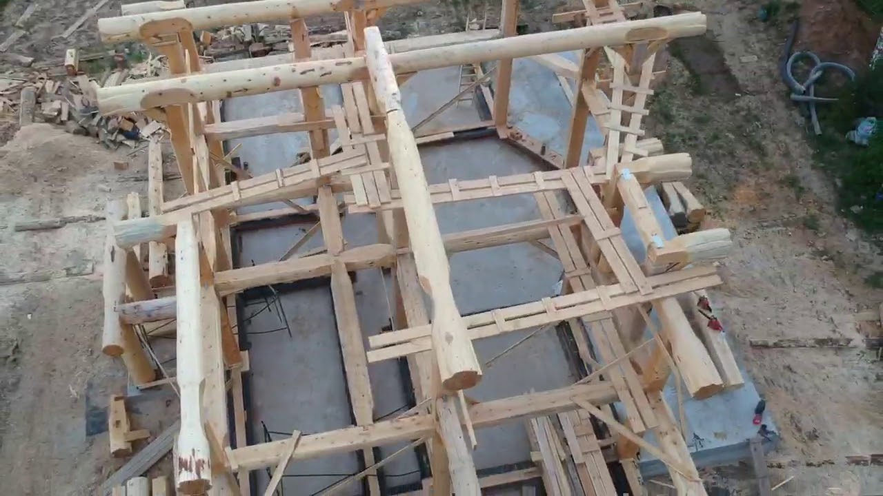 Строительство дома из сруба