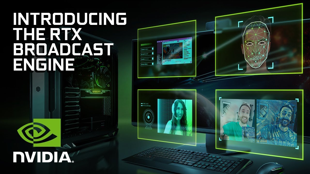 NVIDIA RTX Broadcast Engine | Introducing Real-Time AI SDKs for Streaming - YouTube