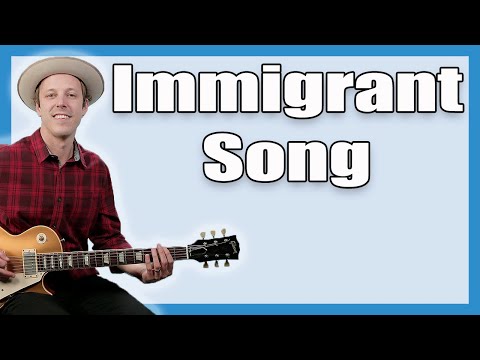 Immigrant Song Guitar Lesson (Led Zeppelin)