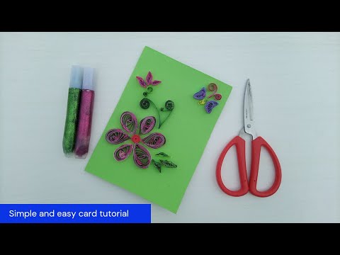DIY simple and easy card idea || birthday card tutorial