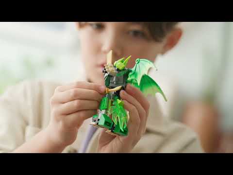 Gambar LEGO Ninjago Lloyds Dragon Mech Battle Pack Set 81 pcs 71862 - Mix