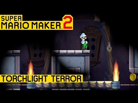 Torchlight Terror - Super Mario Maker 2