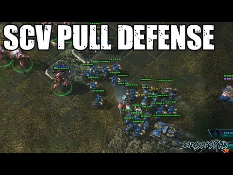 Protoss vs. Terran SCV Pull
