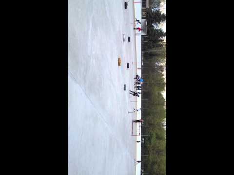 Szombathelyi Pingvinek görhoki edzés