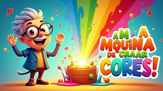 A Máquina de Criar Cores  | Música Infantil Divertida e Colorida!