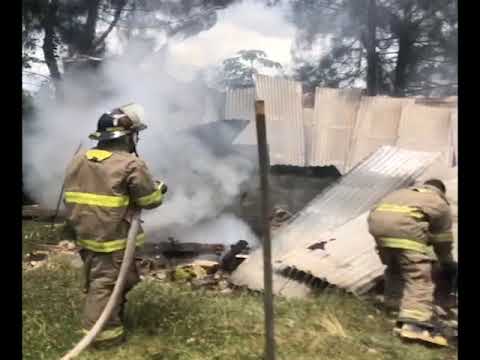 Fire Destroys Home in Rockville