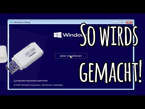 USB Windows 7/8.1/10 Installations Stick selbst erstellen ohne Key