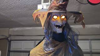 Lowe's Halloween 2022 - 7 foot Witch Haunted Living