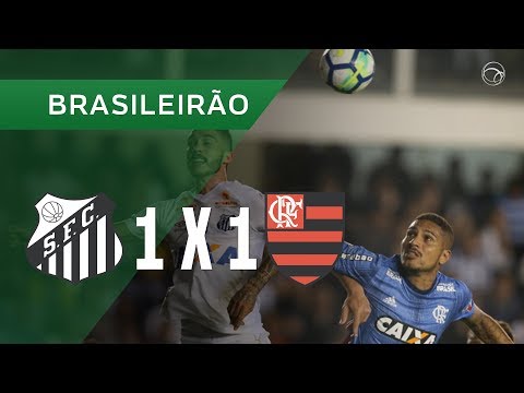 SANTOS 1 X 0 FLAMENGO - GOLS - 25/07 - BRASILEIRÃO 2018