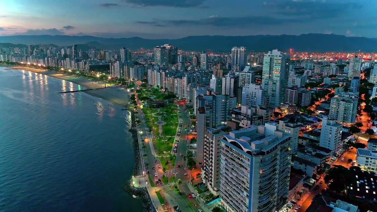 Revitalização da Orla de Santos: obras avançam e nova área de lazer é inaugurada no Gonzaga