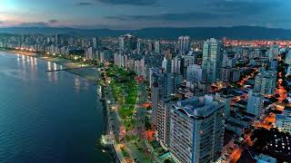 Revitalização da Orla de Santos: obras avançam e nova área de lazer é inaugurada no Gonzaga