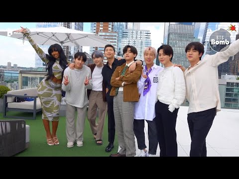 [Pathfinder_中字]211008[BANGTAN BOMB] Meeting with Megan Thee Stallion - BTS