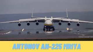 Antonov AN225 Landing at Manchester Airport