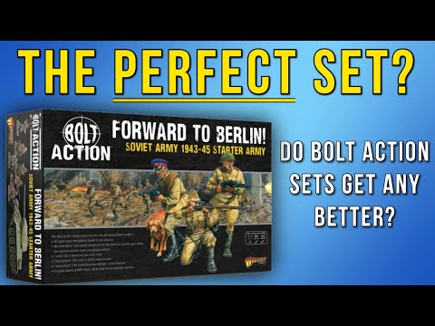 28mm WW2 Soviet Army Set - Forward to Berlin UNBOXING! Bolt Action
