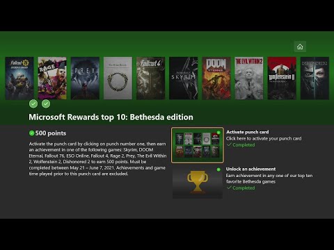 Microsoft Rewards top 10: Bethesda edition
