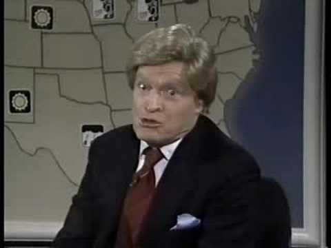 Michael Crawford as a Rapping News Anchor