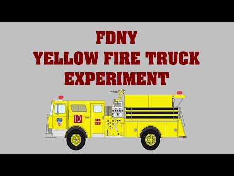 FDNY's Yellow Engine Experiment of the 1980s (Reupload)