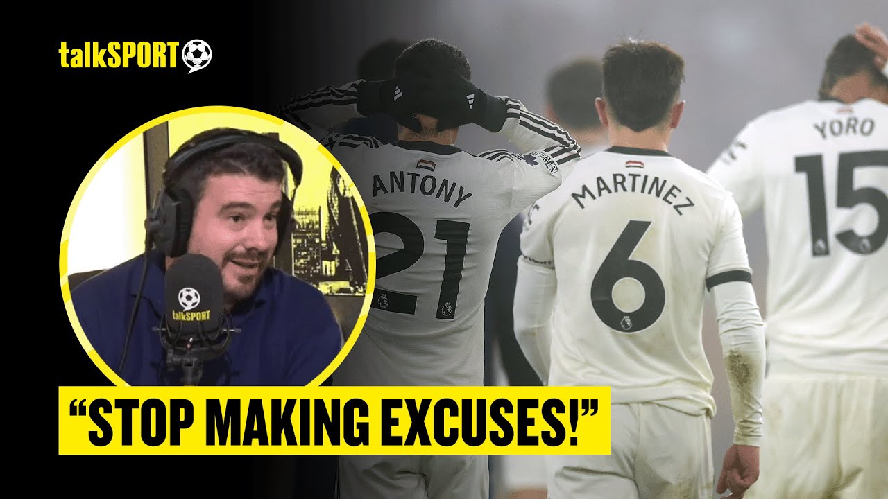 "They Are Garbage!" Alex Crook HAMMERS Man United Players For Being ALL OVER THE PLACE In 2-0 Loss!