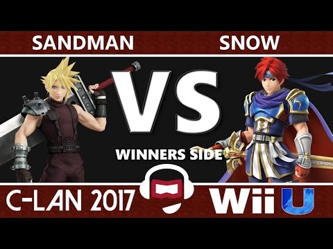 C-LAN 2017 Smash 4: WR2 - Sandman (Cloud, Little Mac) vs Snow (Roy)