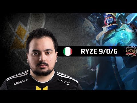 Highlights VIT Jiizuke with Ryze - LCS EU Spring 2018 W1D1