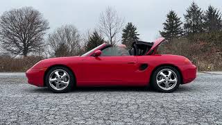 1997 Porsche Boxster Top Operation