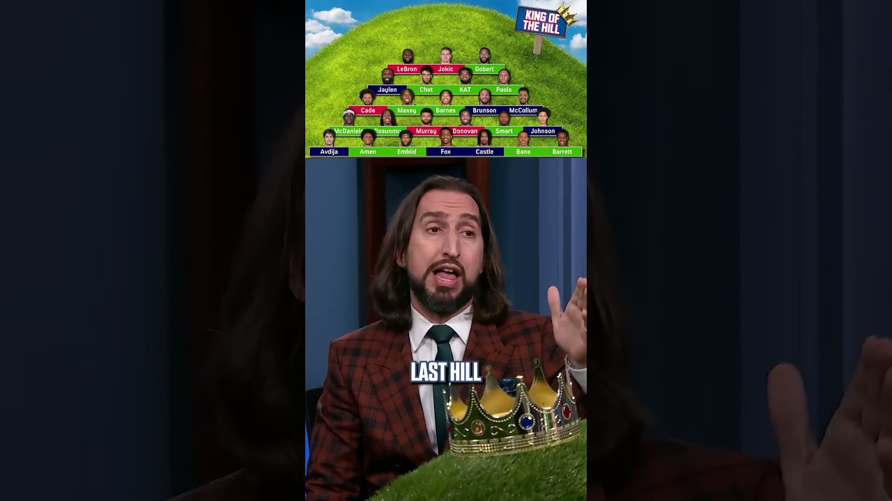 LeBron's "worst playoff game" makes him drop on Nick's King of the Hill 👑👀 #nba #lebronjames