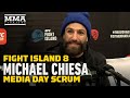 UFC Fight Island 8: Michael Chiesa Explains Why He's Not Worried About Neil Magny's Pressure