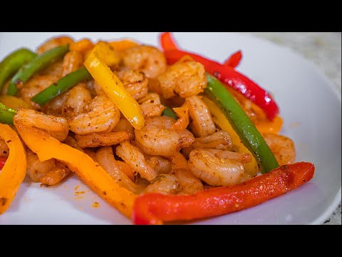 Fajitas De Camaron | Recetas Facil y Rapidas