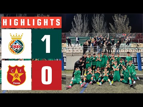 Jornada 09 (25/26) - CERDANYOLA VALLES, F.C. A - DAMM, C.F. A (Resumen)