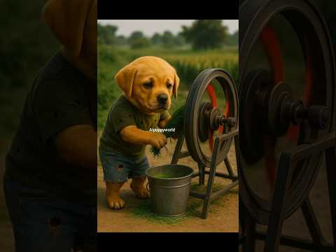 💔poor puppy no money for flowers  until...😭 govardhan puja #puppy #animalrescue #story #aipuppyworld