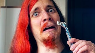 Shaving off my stupid beard (and describing my crippling depression)