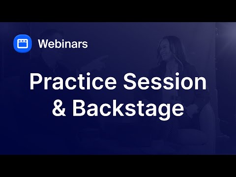 Play It Safe with Practice Session & Backstage