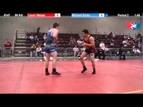 FILAJRGR: 96 KG: Conor Wetzel (Terrapin WC) vs. Michael Sojka (Cardinal WC)