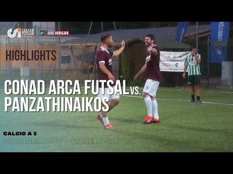 Conad Arca Futsal - Panzathinaikos (Calcio a 5)