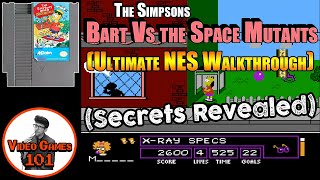 Bart Vs the Space Mutants Walkthrough | Video Games 101