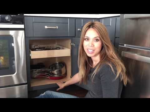 Convert Cabinet Shelves into Pull Out Drawers