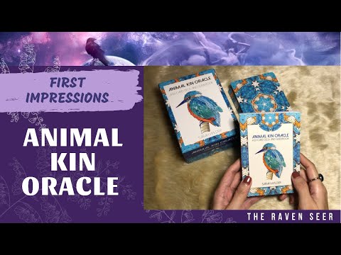 FIRST IMPRESSIONS: THE ANIMAL KIN ORACLE BY SARAH WILDER