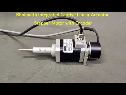 Integrated Captive Linear Actuator | Encoder | ICLA | 80N | Stepper Motor | Bholanath | English