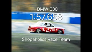 24 Hours of Lemons Road Atlanta - Fastest Lap BMW E30 Shopaholics Race Team 2025