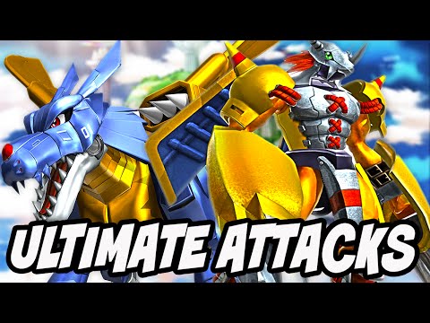 Digimon: Rumble Arena [All Special Moves & Finishers In All Digivolution Froms HD] [Real 2k 60Fps]