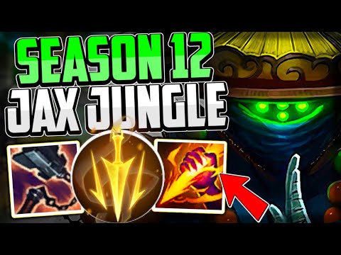 NEW LETHAL TEMPO JAX JUNGLE SEASON 12 (+90% ATTACK SPEED!) - League of Legends