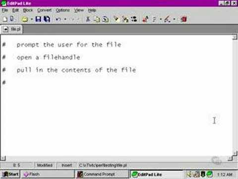Perl Tutorials -Part 77- An interactive shell script