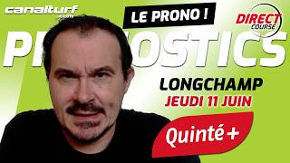 emission video des courses turf pmu du Jeudi 11 juin 2026