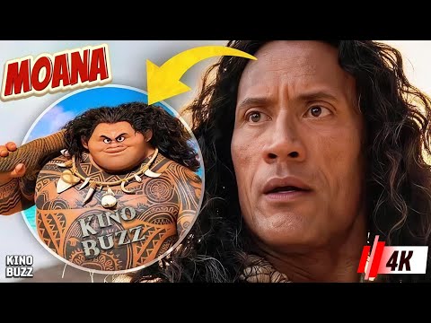 МОАНА (2026) — ПЕРВЫЙ ТРЕЙЛЕР ФИЛЬМА! Скала Джонсон шокировал образом Мауи!