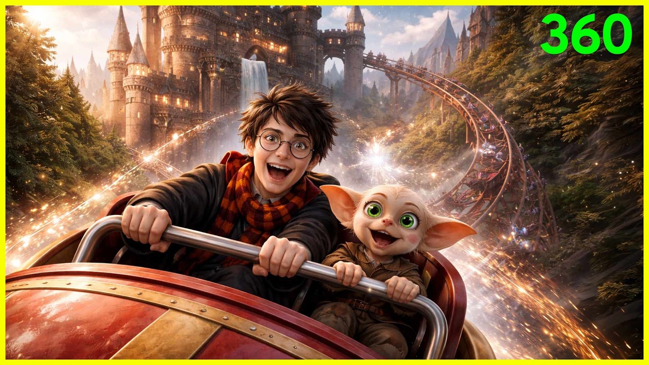 I Created a Harry Potter Roller Coaster You Can Ride in 360° VR