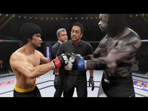 Bruce Lee vs. Minotaur - EA Sports UFC 2 - Epic Fight 👊🐉